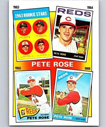 1986 TOPPS # 2 Pete Rose Rose Special: '63 -'66 Nm-MT Cincinnati Reds bejzbol
