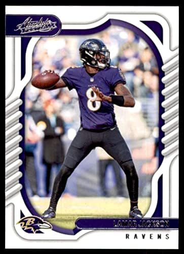 2022 Panini Apsolute # 18 Lamar Jackson Baltimore Ravens fudbalska trgovačka kartica