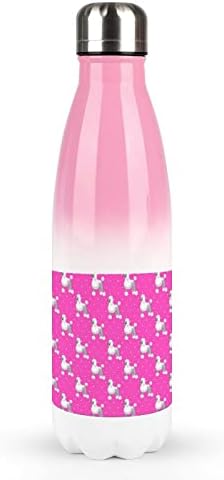 Bijeli standart pudlica 17oz Sportska boca za boce od nehrđajućeg čelika vakuum izolirana cola oblika za višekratnu sportsku tikvicu