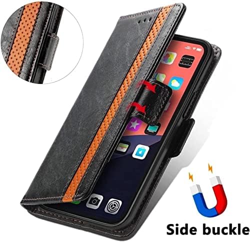 Kossma futrola za iPhone 14/14 Plus / 14 Pro / 14 Pro Max, kožna preklopna torbica za novčanik sa slotovima za kartice sa magnetnim