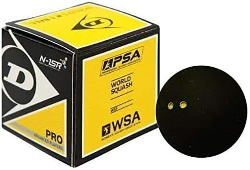 Dunlop Pro dvostruka žuta tačka skvošne kugle, 1 paket