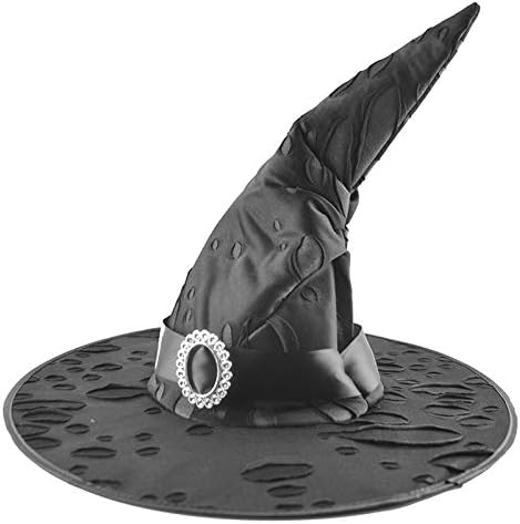Halloween Witch Hat Wizard Hat Magician Hat Black Magic Hair Accessories 2 Kom-Crna