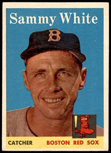 1958 FAPPS # 414 Sammy White Boston Red Sox ex Red Sox