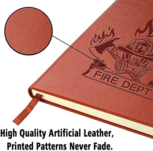 LBWCER vatrogasac kože za notebook poklon za coworker vatrogasca diplomskih poklona vatrena heroja poklon vatrogasna služba tematske
