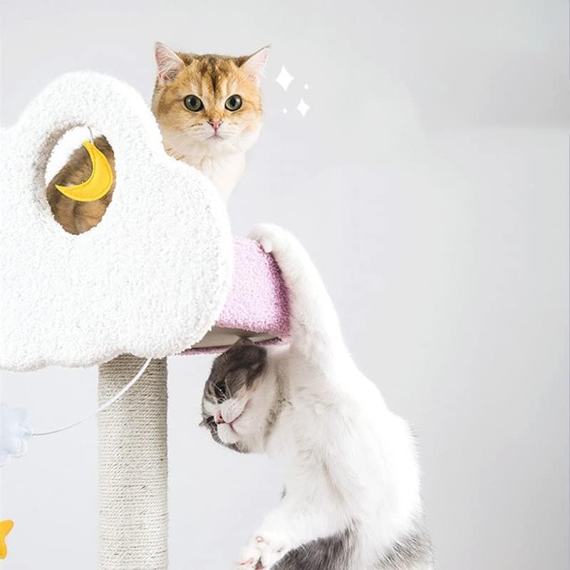 Floralby mačke Rotirajuća lopta Smart LED Automatsko isključivanje Mačke igračke kuglice Deform White