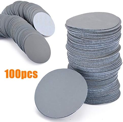 Sručni papir od metala od metala 100pcs Sander diskovi 3SHinch / 75mm 3000 Grit Sander diskovi brušenje čišćenja jastučića za poliranje