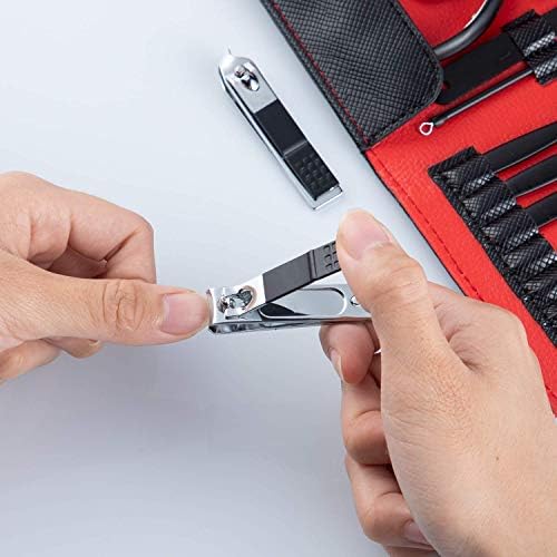 MXiaoxia New Manikire Set za nokte Kit Pedikura KIT od nehrđajućeg čelika Professional Grooming Set za nokte Clipper set alata za