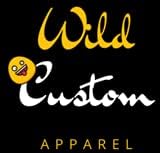 Wild Custom Odjeća Ford Mustang Logo Službene licencirane muške dukseve