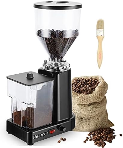 Huanyu mlin za kafu električna mašina za mlevenje ravne brusilice automatski mlin 35oz mlin za kafu u zrnu sa 19 podesivih podešavanja