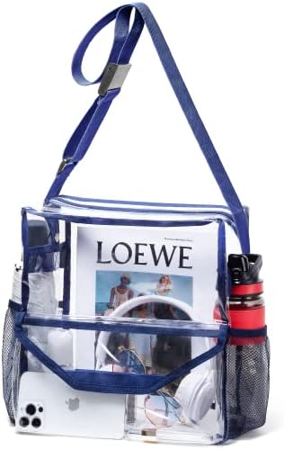 Vorspack Clear Tote Bag-stadion odobren Clear Bag sa podesivim remenom za sportske događaje koncerti rada