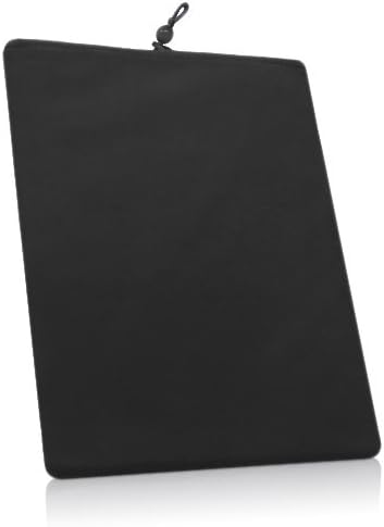 Boxwave Case kompatibilan sa Simbans Tangotab XL - baršunastom torbicom, meka velur tkanine torba sa crtežom - Jet crna