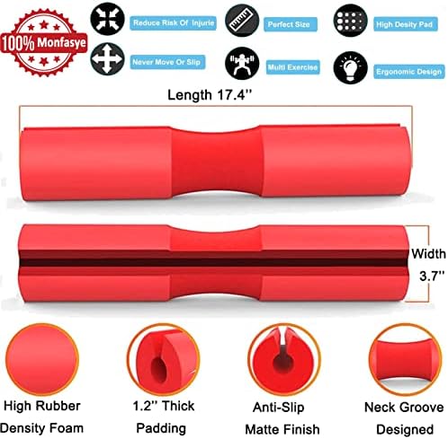 Barbell Pad Početna Teretana Squat jastuk za vrat Podrška za sunčanje sa sigurnosnim trakama za gusjeničari za hip za dizanje tegovačka