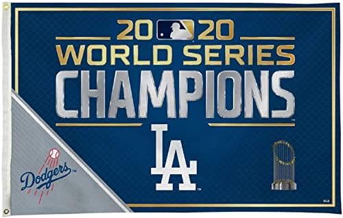 Los Angeles Dodgers zastava Banner 2020 Svjetski prvaci serije 3x5 stopa metalni grombomci unutarnji vanjski