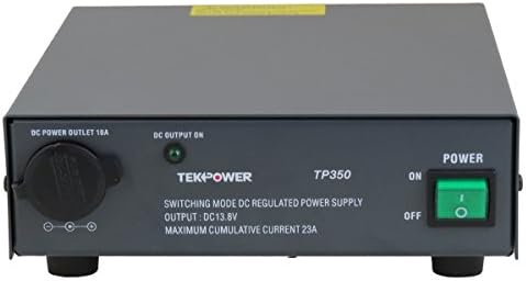 TekPower TP350 23 Amp DC 13.8 V preklopno napajanje sa utikačem za cigarete