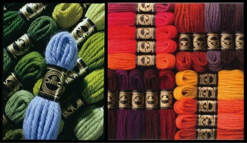DMC 486-7346 tapiserija i vuna za vezenje, 8,8-Dvorište, svijetlo zelena