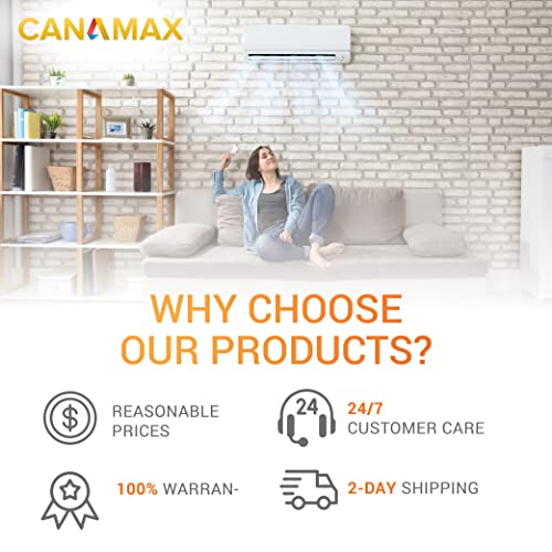 Canamax Premium 35 MFD Uf ± 5% MFD 370 V VAC ili 440 Volt višenamjenski Motor Run okrugli kondenzator-kompatibilan za kondenzator