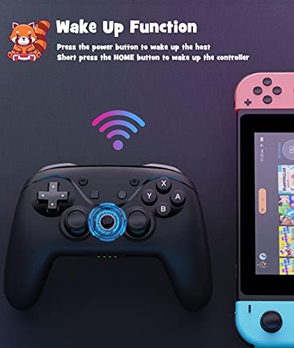 Yccteam Switch kontroler kompatibilan sa Switch / Switch Lite / Switch OLED, Switch Pro kontrolerom sa NFC, Turbo, funkcijom dvostruke