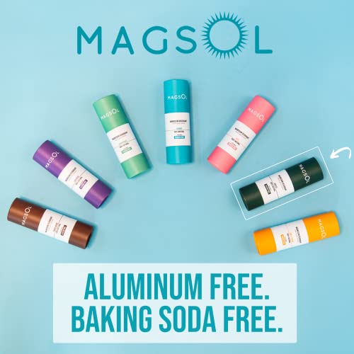 Magsol, besplatni prirodni dezodorans od plastike za žene - aluminijum besplatno, bikarsko soda besplatno, plastično besplatno