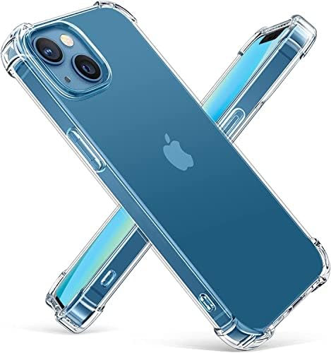 Novo ikona kompatibilna sa iPhoneom 14 Plus Case Clear, prozirni otporni na udarcu zaštitni mekani TPU poklopac branika 6,7 ​​inča 2022