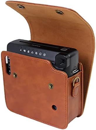 Rieibi Square Sq6 futrola, zaštitna futrola za trenutnu kameru Fujifilm Instax Square SQ6, kompaktna navlaka od PU kože sa podesivim