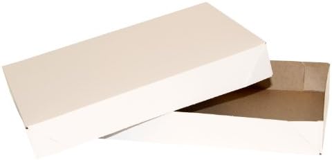 Premier Packaging AMZ-104105 10 Count izuzetna Odjeća dekorativna Poklon kutija, 11,5 x 8,5 x 1-5/8 inča, Bijela