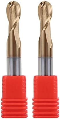 Karbidni rezač R2. 5mm 2 Flaute HRC55 kuglasti nos kraj mlin volfram karbidni alat CNC glodalica ruter Glodalica za glodanje