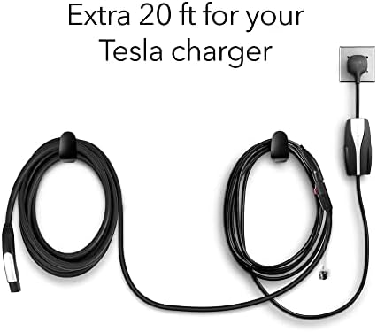Lectron Bundle-Prednja ploča za Tesla Gen 3 zidni konektor & amp; ev Produžni kabl punjača kompatibilan sa Teslom