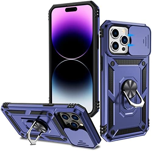 Dabaoza Kompatibilan je za iPhone 14 pro max Case Kickstand sa zaštitom fotoaparata, robusno izoliranje od pušćivanja u obliku udara