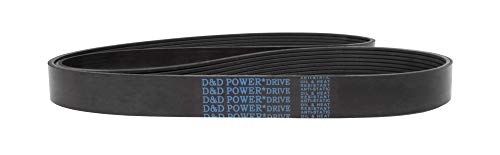 D & D Powerdrive 220K6 Poly V pojas, K kaiš presjek, 22,75 Dužina, guma