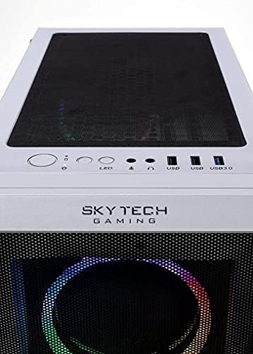 Skytech Chronos Gaming PC Desktop – AMD Ryzen 7 3700X 3.6 GHz, RTX 3070, 1TB NVME SSD, 16G DDR4 3200, 650W Gold PSUAC Wi-Fi, Windows