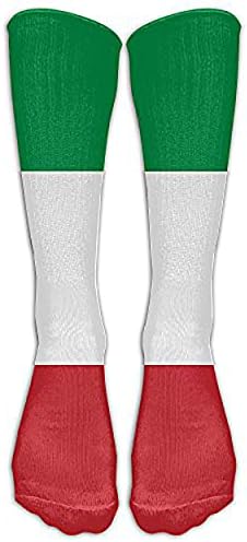 Uniseks Duge Čarape Italijanska Zastava Udobne Čarape Do Koljena