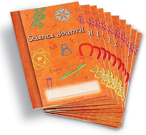 Naučni časopis o resursima za učenje, aktivnost u učionici, dnevnik naučnih eksperimenata, Set od 10 godina, uzrast 5+