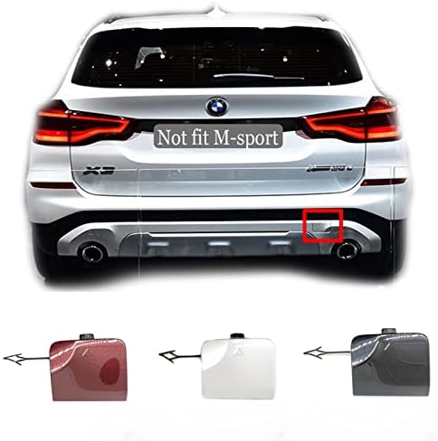 TRIMLA stražnji poklopac za vuču za 18-21 BMW X3 G01 FIT 18D 20DX 20I 20IX 25DX 30DX 30EX 30IX 2018 2019 2020 XDrive SDRIVE BUMPER