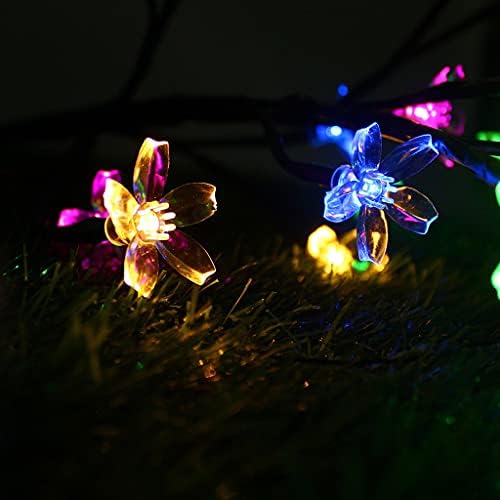 SDGH 2 kom. LED solarna svjetlost Šanoli cvijet vodootpornih vanjskih vrtnih lampica dvorište za kućno uređenje dvorišta