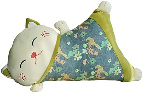 Baoblaze Lucky Cat Jastuk lumbalni jastuk za pranje jastuka za pranje karika za zagrljaj jastuk jastuka jastuka za jastuke za jastuk