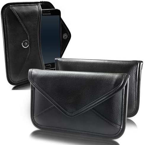 Boxwave futrola za LG G7 Thatq - Elite kožna messenger torbica, sintetička kožna poklopac koverta za kovertu za LG G7 Thatq - Jet
