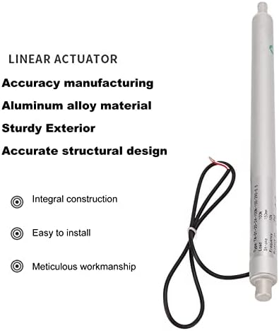 Električni Linearni štap Pen tip Mini teleskopski Linearni Pokretač sa 2 nosača 100n 150mm hod 10mm / s bez brzine opterećenja