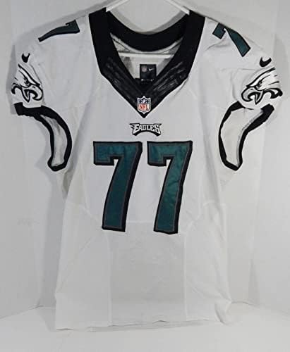 2014 Philadelphia Eagles Matt RoterAm 77 Izdana bijeli dres 46 + 4 719 - Neidređen NFL igra rabljeni dresovi