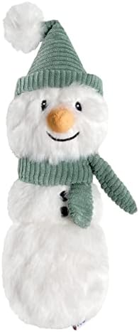 Foufit Holiday Custl Plisties Plišanička igračka za pse, snjegović, mali 7,5