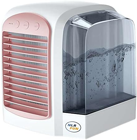 NLR lični hladnjak zraka, USB prijenosni ventilator za hlađenje vode sa noćnim svjetlom, 3-stepeni ventilator za dom i ured, niska