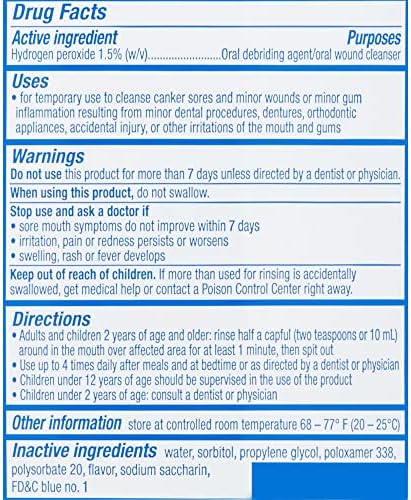 Colgate Peroxyl usta za ispiranje, blaga menta, 16.9 oz