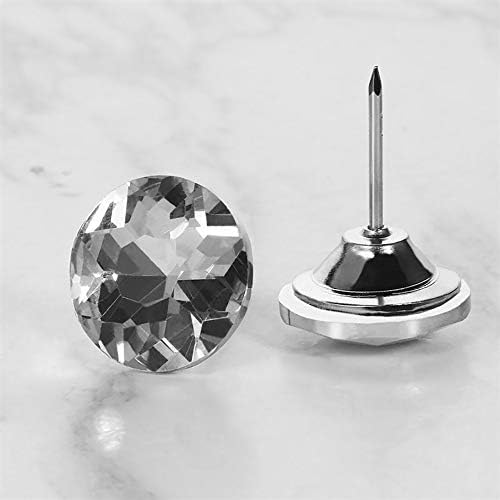 30 kom 25 mm Diamond Crystal tapaciranje Tacks nokti za kauč uzglavlje namještaj zidni dekor