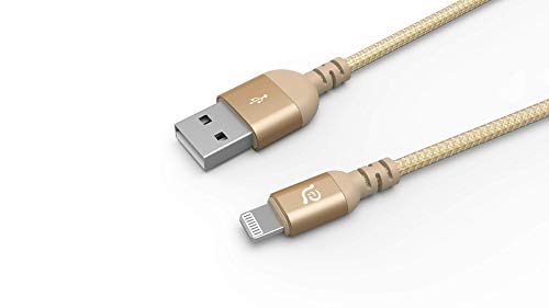 Adam Elements Najlonski pleteni režimirani kabel, MFI certificiran za iPhone 11 Pro max, iPhone XS, iPhone se, airpods pro, iPad i