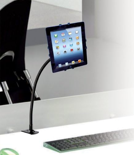 Gooseneck stezaljka - CTA stezaljka sa fleksibilnom, višesmjerna podešavanje za iPad 7 / 8. / 9. Gen 10,2-inčni, iPad Air 4, iPad
