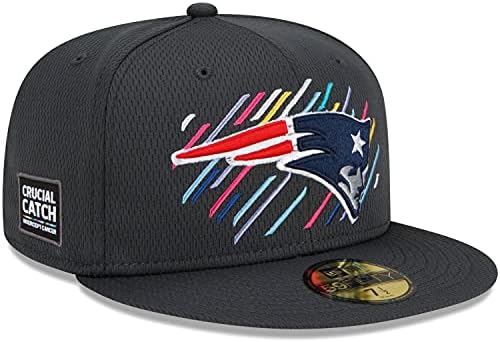 Nova era Muškarnog uglja San Francisco 49ers 2021 NFL presudni ulov 59fifty ugrađen šešir