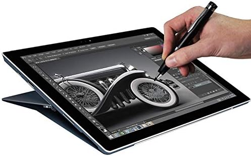 Bronel Black Mini fine tačaka digitalna aktivna olovka kompatibilna sa Dell Inspiron 14 3482 14 inča | Dell Inspiron 14 5000 14 inča