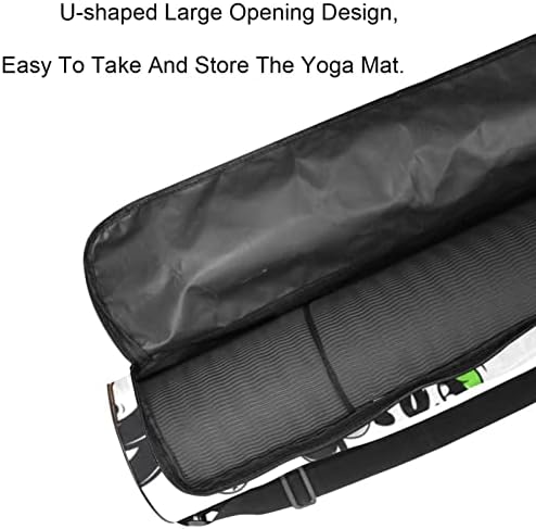 Laiyuhua Yoga Mat torba, dvostruki patentni zatvarači Yoga teretana torba za žene i muškarce-glatki patentni zatvarači, veliki otvor