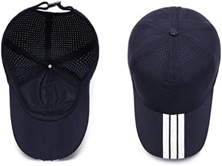 Malaxlx 2 kom Unisex prozračna mrežasta bejzbol kapa brzo sušenje lagano hlađenje sportska kapa za trčanje Truker kapa za muškarce
