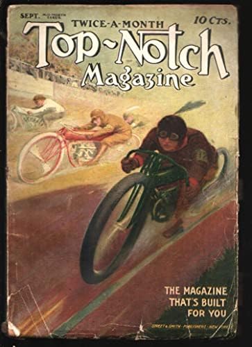 Vrhunski 9/15/1913-ulica & Smith-najraniji & možda prvi motorcycle racing cover-115+ godina-VG