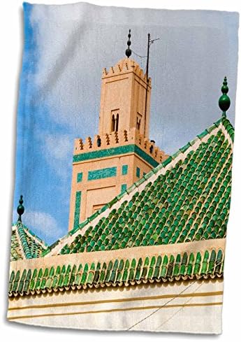 3drose minaret Ben Youssef Medersa, škola Koranić u Marakešu, Maroko. - Ručnici